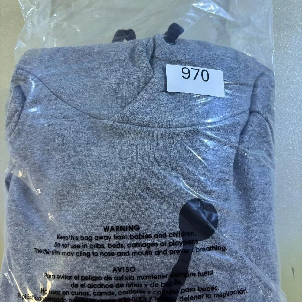 Nike Air Jordan Hoodie Mens Large Gray Jumpman Pullover Sweatshirt